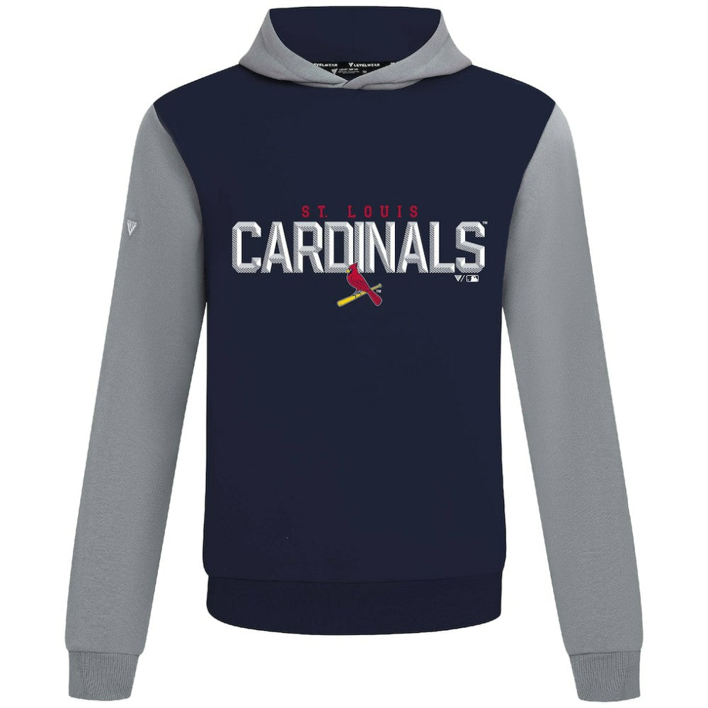 MLB St. Louis Cardinals Levelwear Throwback Carve Ultimate Hoodie