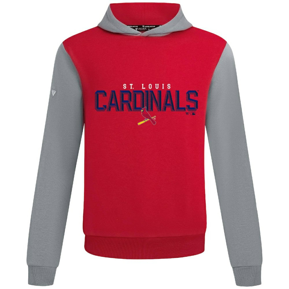 MLB St. Louis Cardinals Levelwear Throwback Carve Ultimate Hoodie