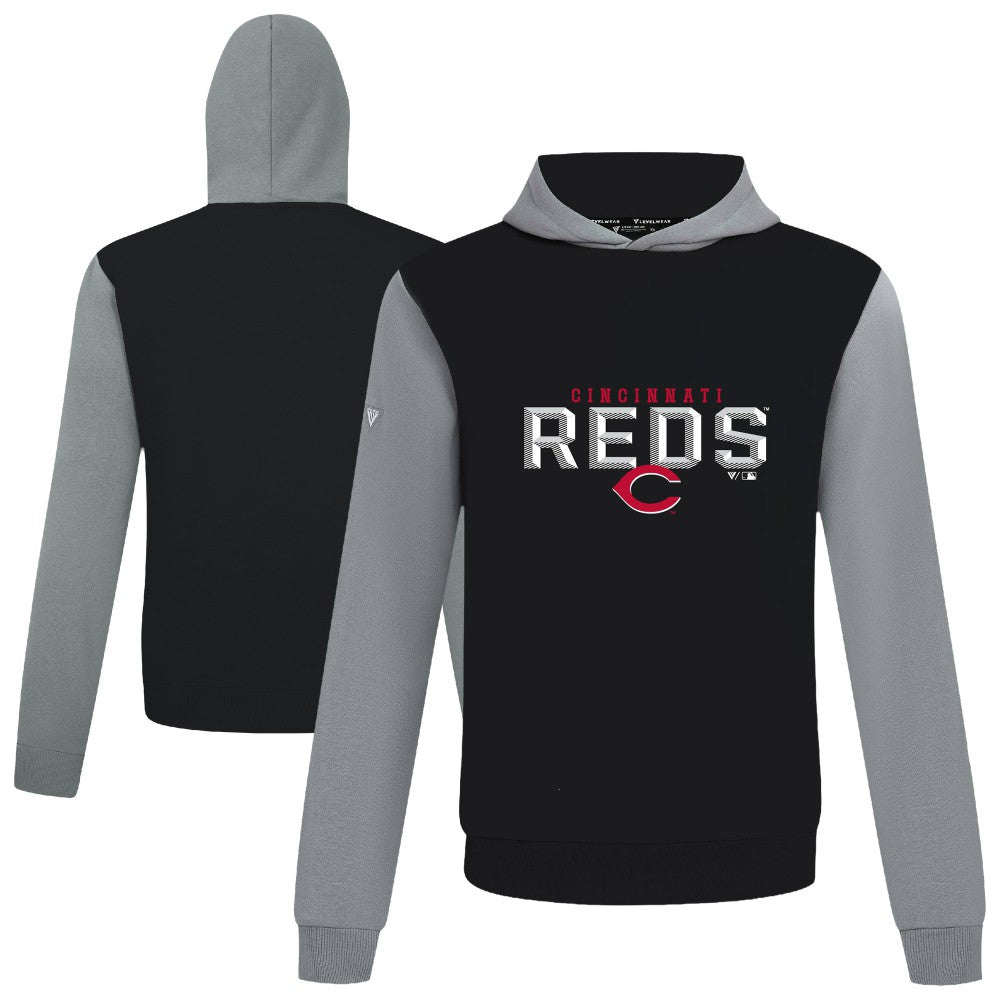 MLB Cincinnati Reds Levelwear Throwback Carve Ultimate Hoodie