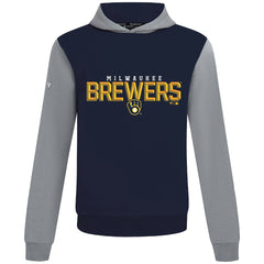 MLB Milwaukee Brewers Levelwear Throwback Carve Ultimate Hoodie