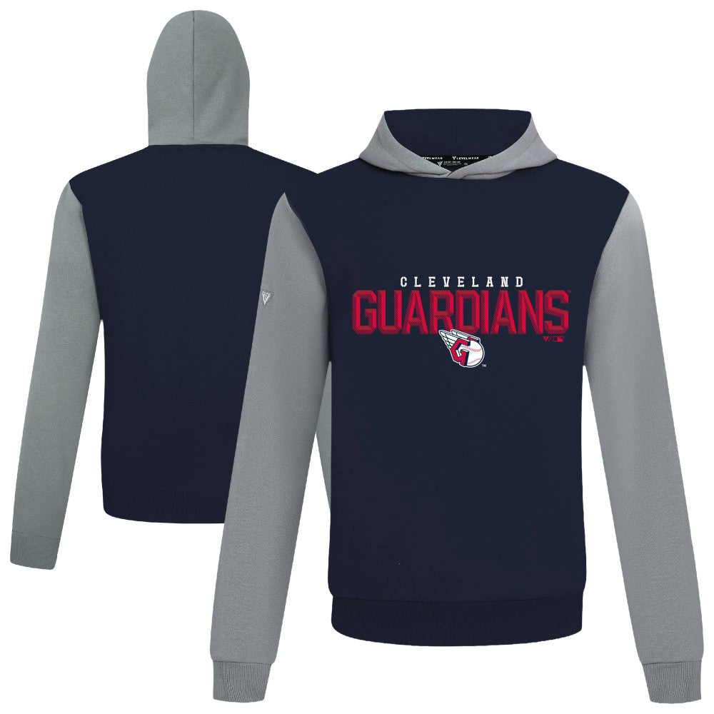 MLB Cleveland Guardians Levelwear Throwback Carve Ultimate Hoodie