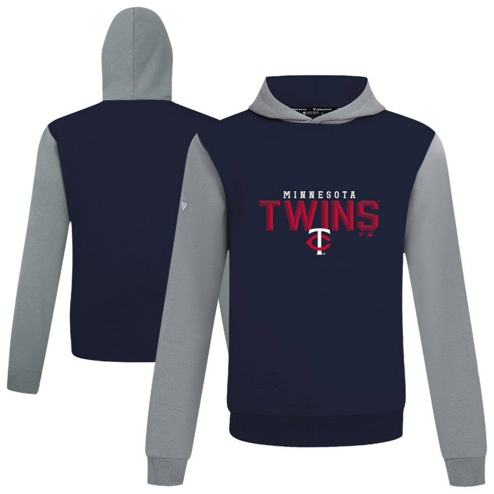 MLB Minnesota Twins Levelwear Throwback Carve Ultimate Hoodie