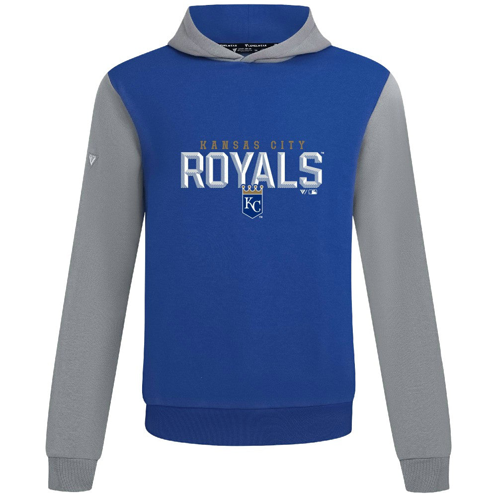 MLB Kansas City Royals Levelwear Throwback Carve Ultimate Hoodie