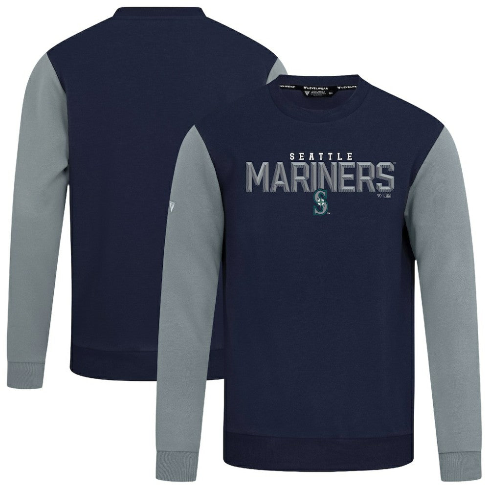 MLB Seattle Mariners Levelwear Throwback Ultimate Carve Sweatshirt
