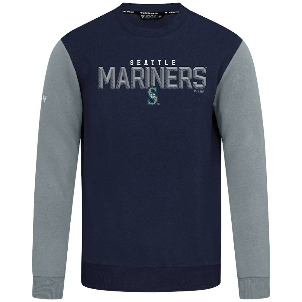 MLB Seattle Mariners Levelwear Throwback Ultimate Carve Sweatshirt