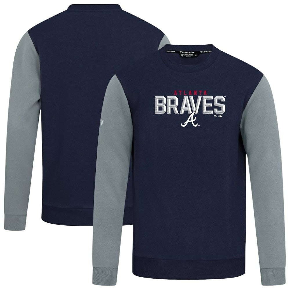 MLB Atlanta Braves Levelwear Throwback Ultimate Carve Sweatshirt