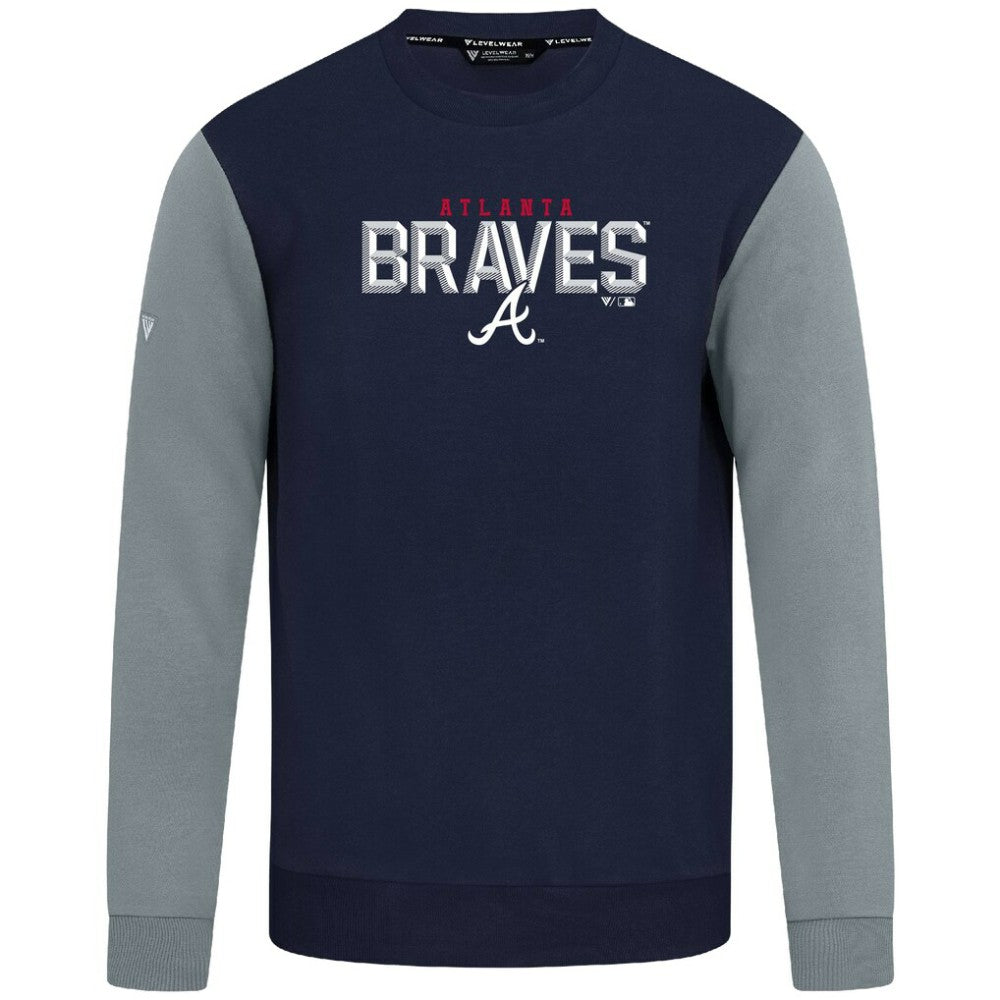 MLB Atlanta Braves Levelwear Throwback Ultimate Carve Sweatshirt