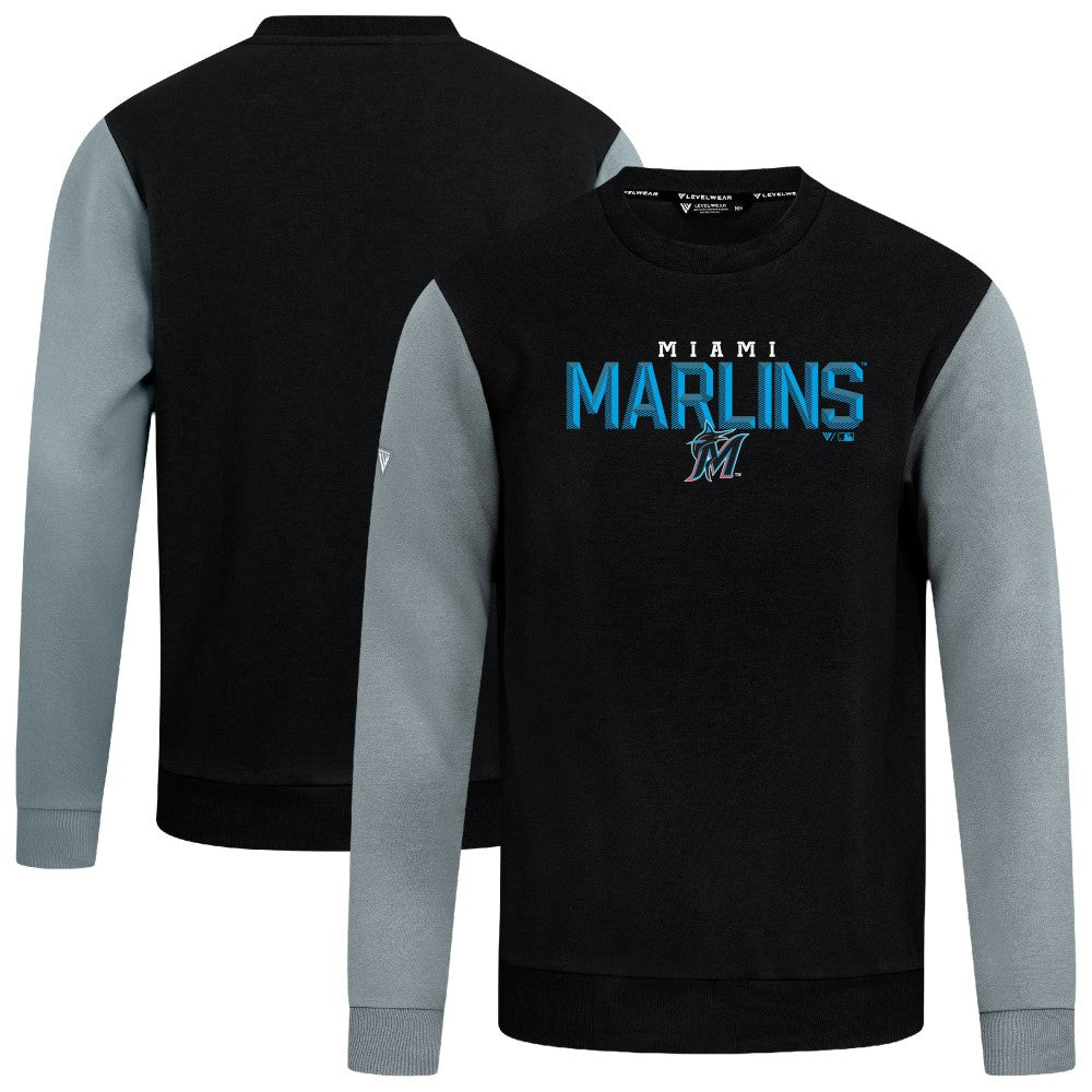 MLB Miami Marlins Levelwear Throwback Ultimate Carve Sweatshirt