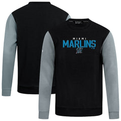 MLB Miami Marlins Levelwear Throwback Ultimate Carve Sweatshirt