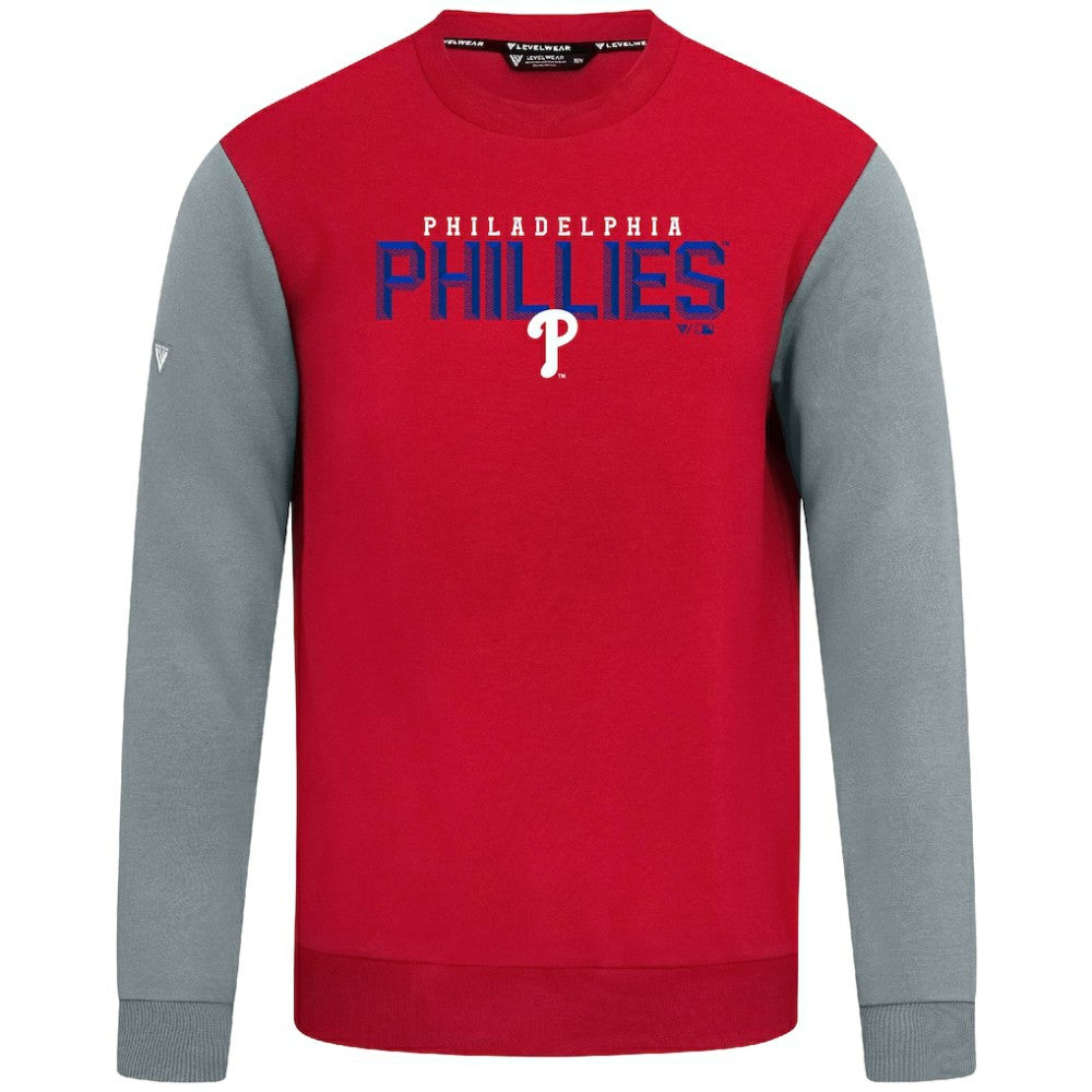 MLB Philadelphia Phillies Levelwear Throwback Ultimate Carve Sweatshirt