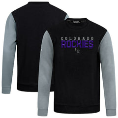 MLB Colorado Rockies Levelwear Throwback Ultimate Carve Sweatshirt