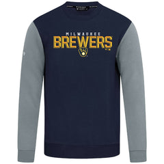 MLB Milwaukee Brewers Levelwear Throwback Ultimate Carve Sweatshirt