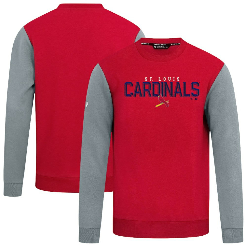 MLB St. Louis Cardinals Levelwear Throwback Ultimate Carve Sweatshirt