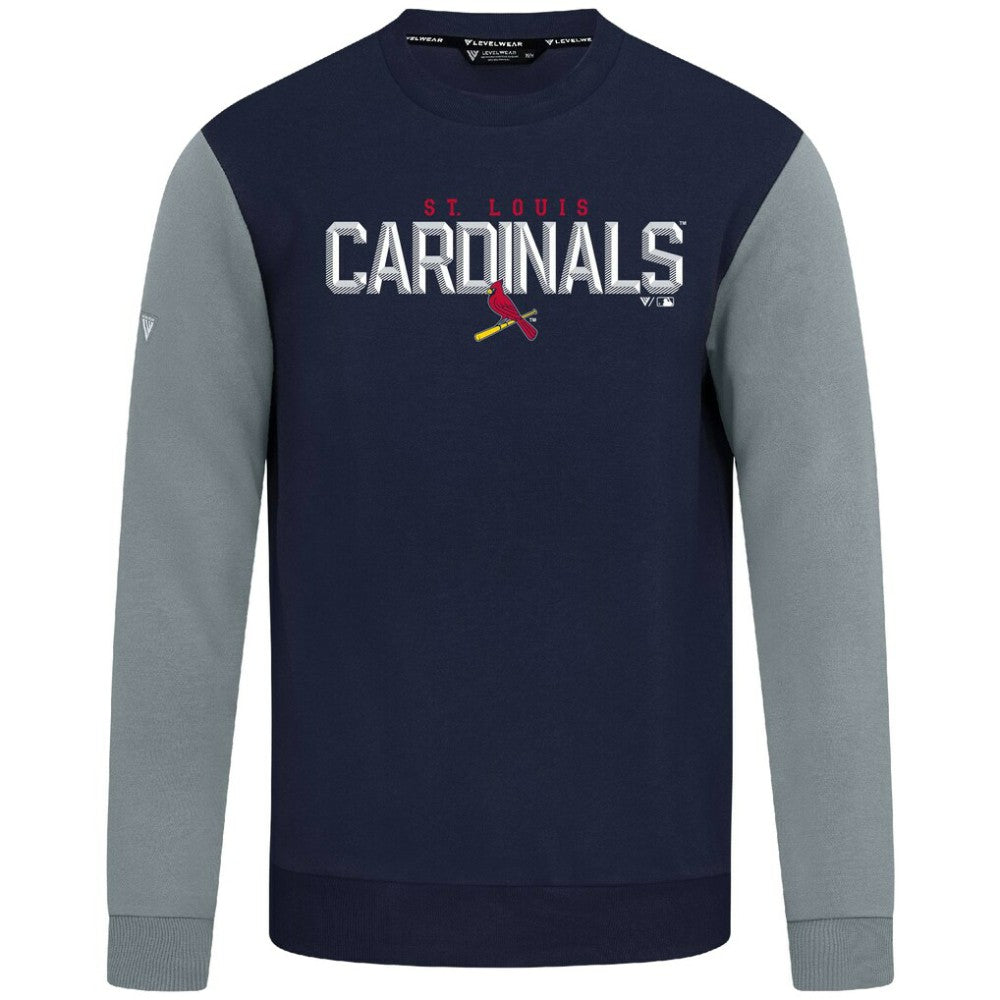 MLB St. Louis Cardinals Levelwear Throwback Ultimate Carve Sweatshirt