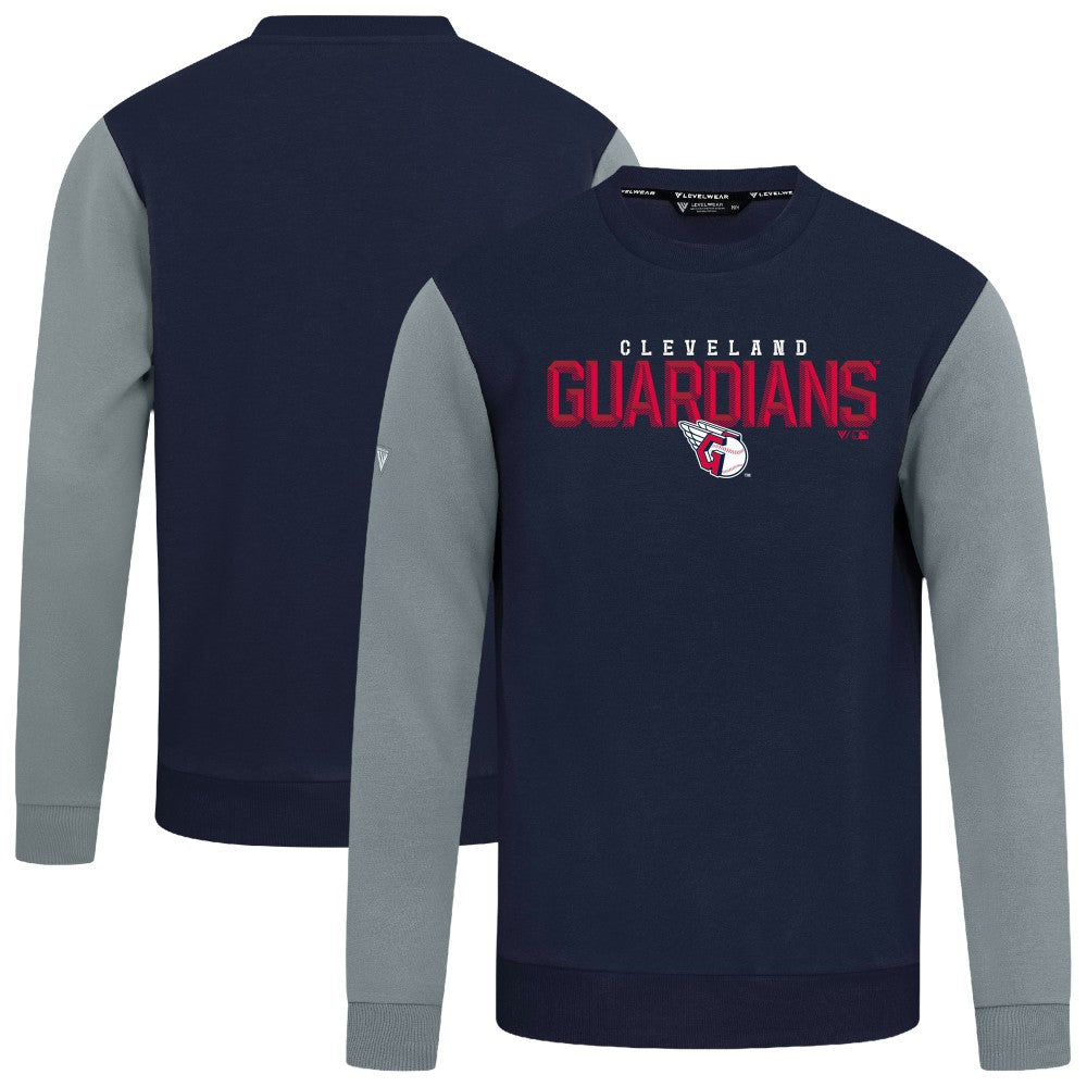 MLB Cleveland Guardians Levelwear Throwback Ultimate Carve Sweatshirt