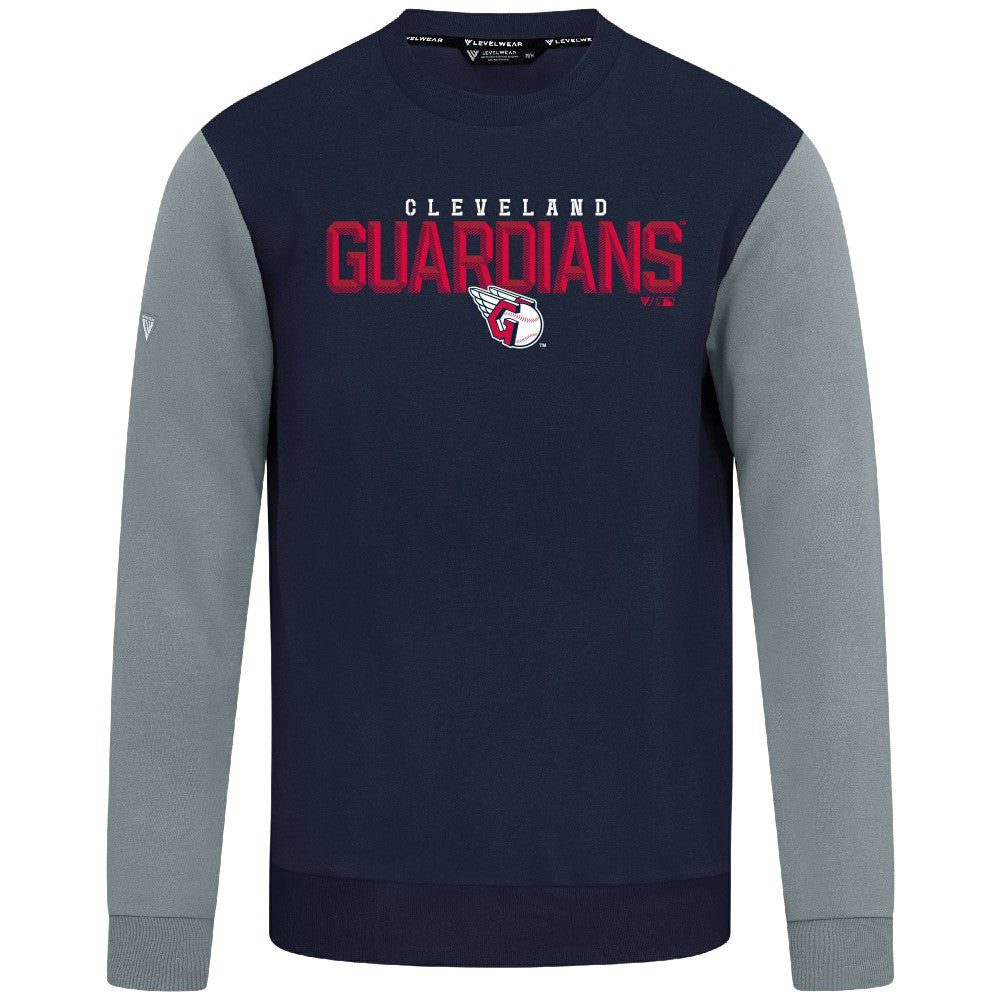 MLB Cleveland Guardians Levelwear Throwback Ultimate Carve Sweatshirt