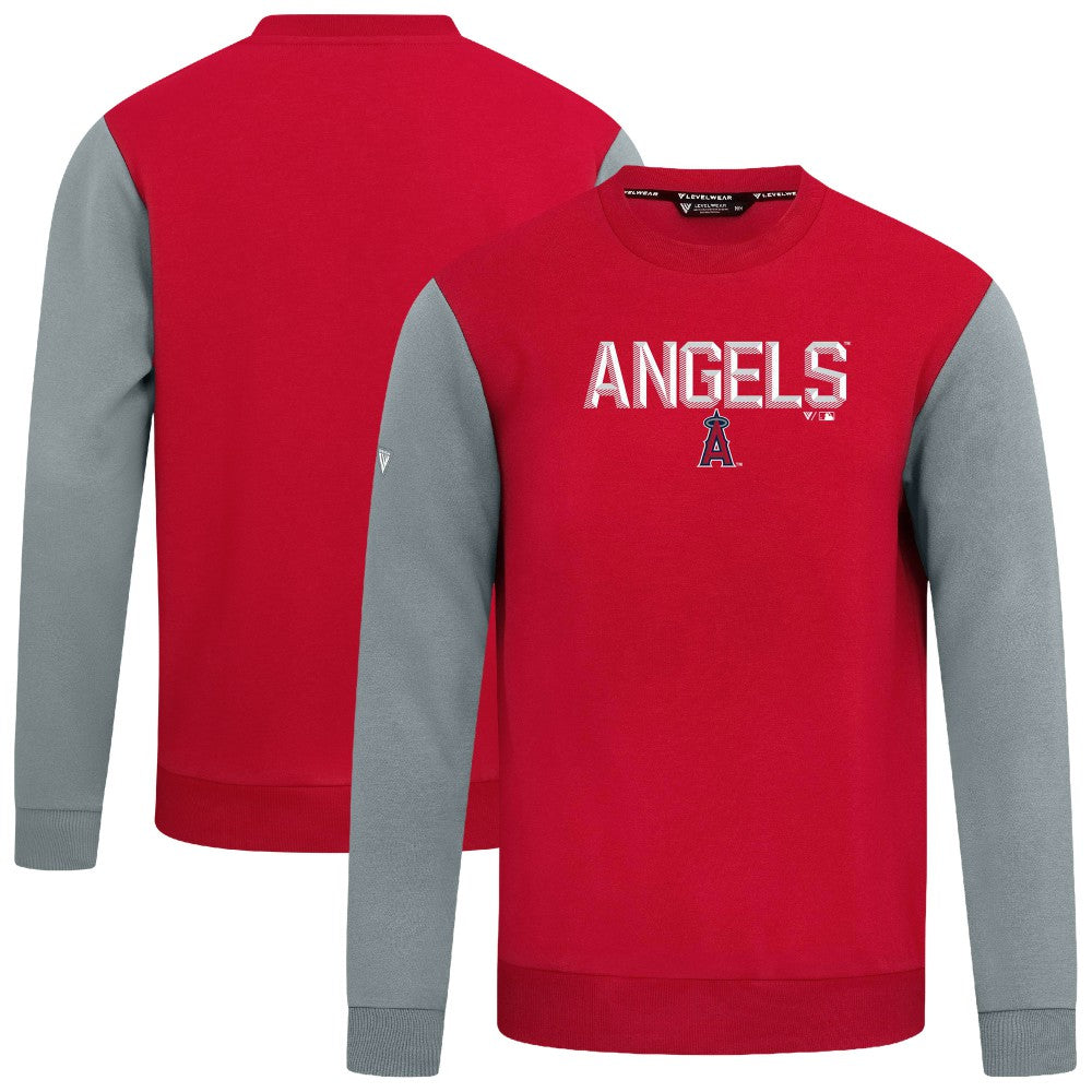 MLB Los Angeles Angels Levelwear Throwback Ultimate Carve Sweatshirt