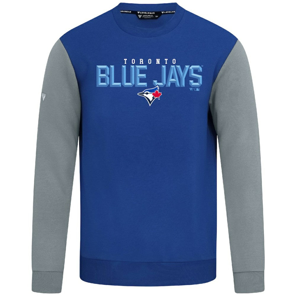 MLB Toronto Blue Jays Levelwear Throwback Ultimate Carve Sweatshirt