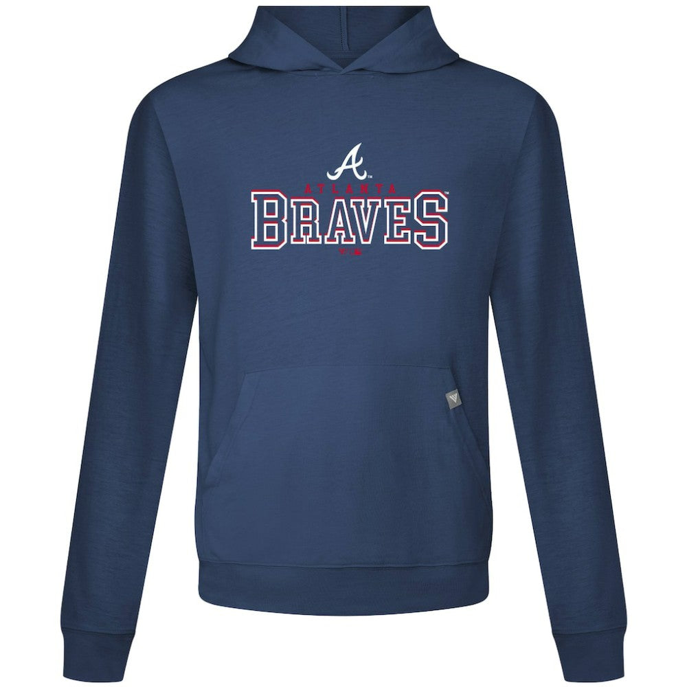 MLB Atlanta Braves Levelwear Relay Journey Pullover Hoodie