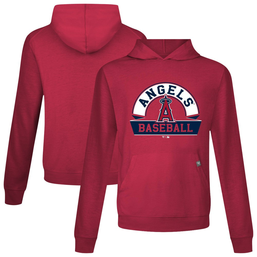MLB Los Angeles Angels Levelwear Relay Banner Arch Pullover Hoodie