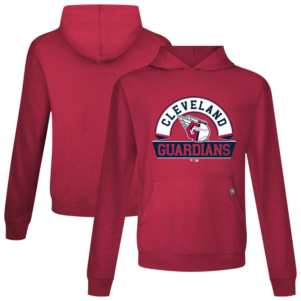 MLB Cleveland Guardians Levelwear Relay Banner Arch Pullover Hoodie