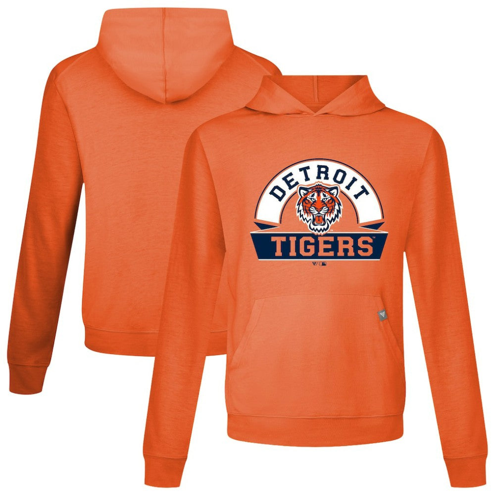 MLB Detroit Tigers Levelwear Relay Banner Arch Pullover Hoodie