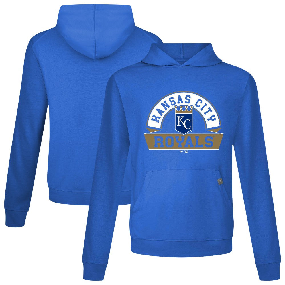 MLB Kansas City Royals Levelwear Relay Banner Arch Pullover Hoodie