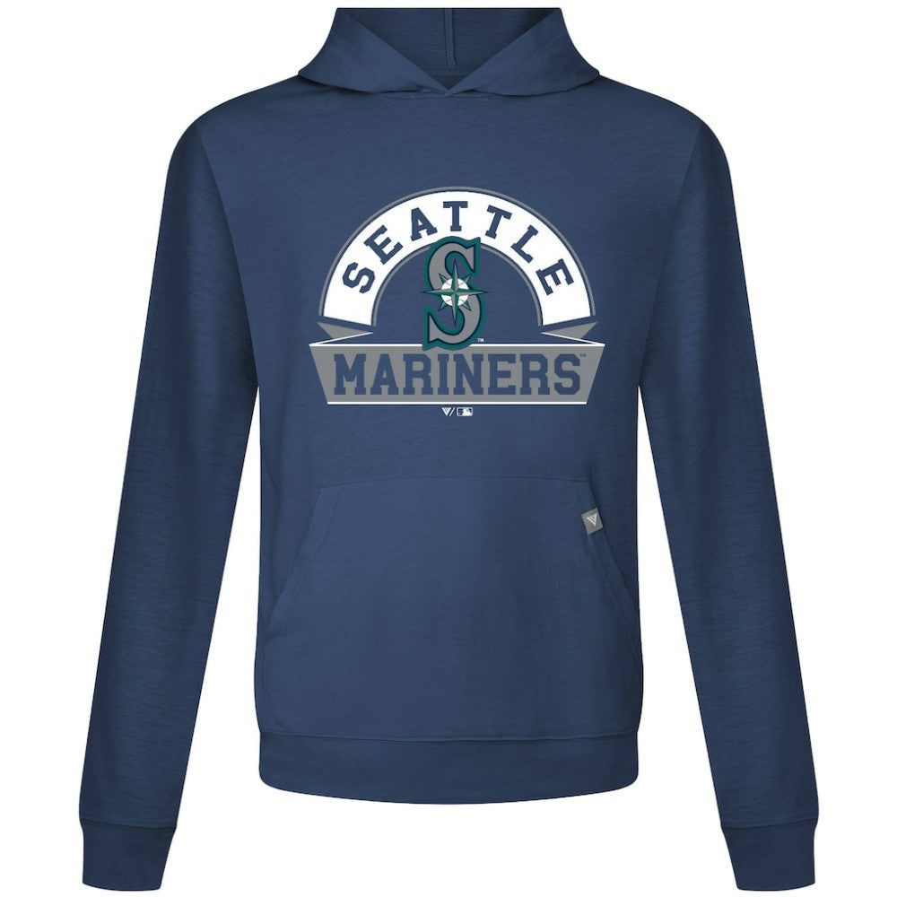 MLB Seattle Mariners Levelwear Relay Banner Arch Pullover Hoodie