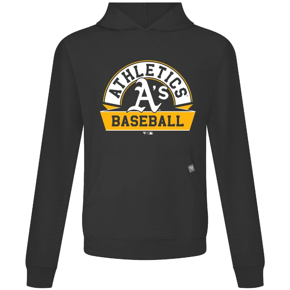 MLB Athletics Levelwear Relay Banner Arch Pullover Hoodie