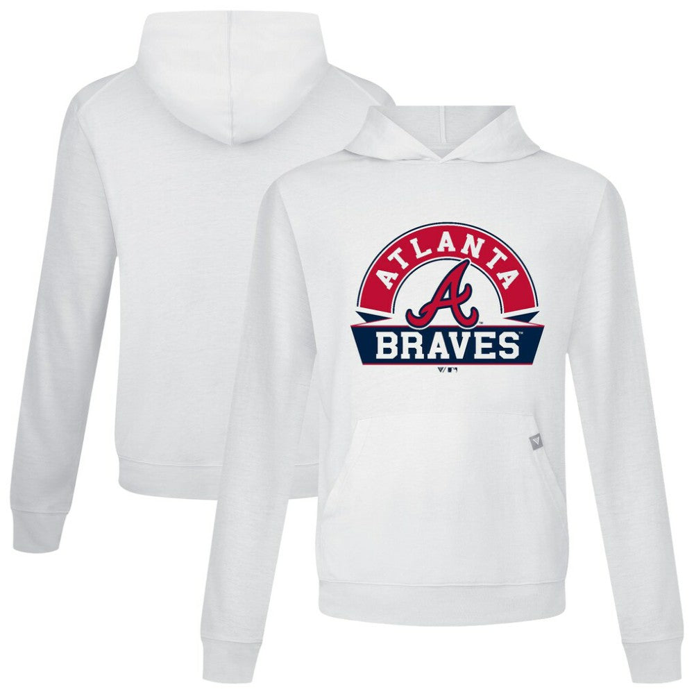 MLB Atlanta Braves Levelwear Relay Banner Arch Pullover Hoodie
