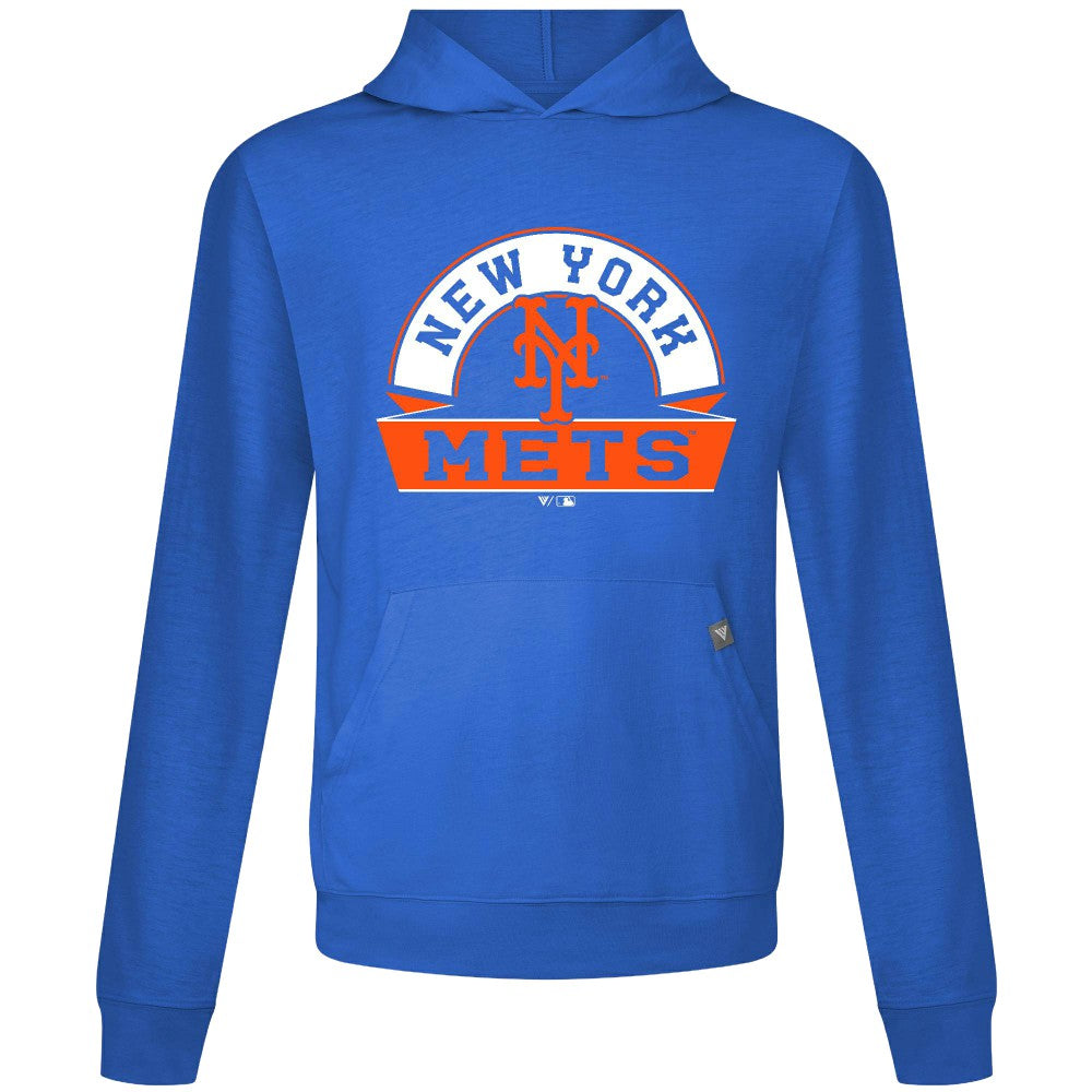 MLB New York Mets Levelwear Relay Banner Arch Pullover Hoodie