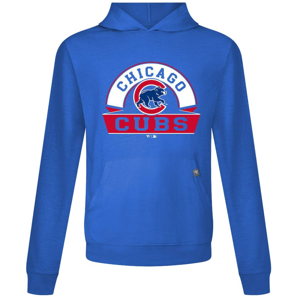 MLB Chicago Cubs Levelwear Relay Banner Arch Pullover Hoodie