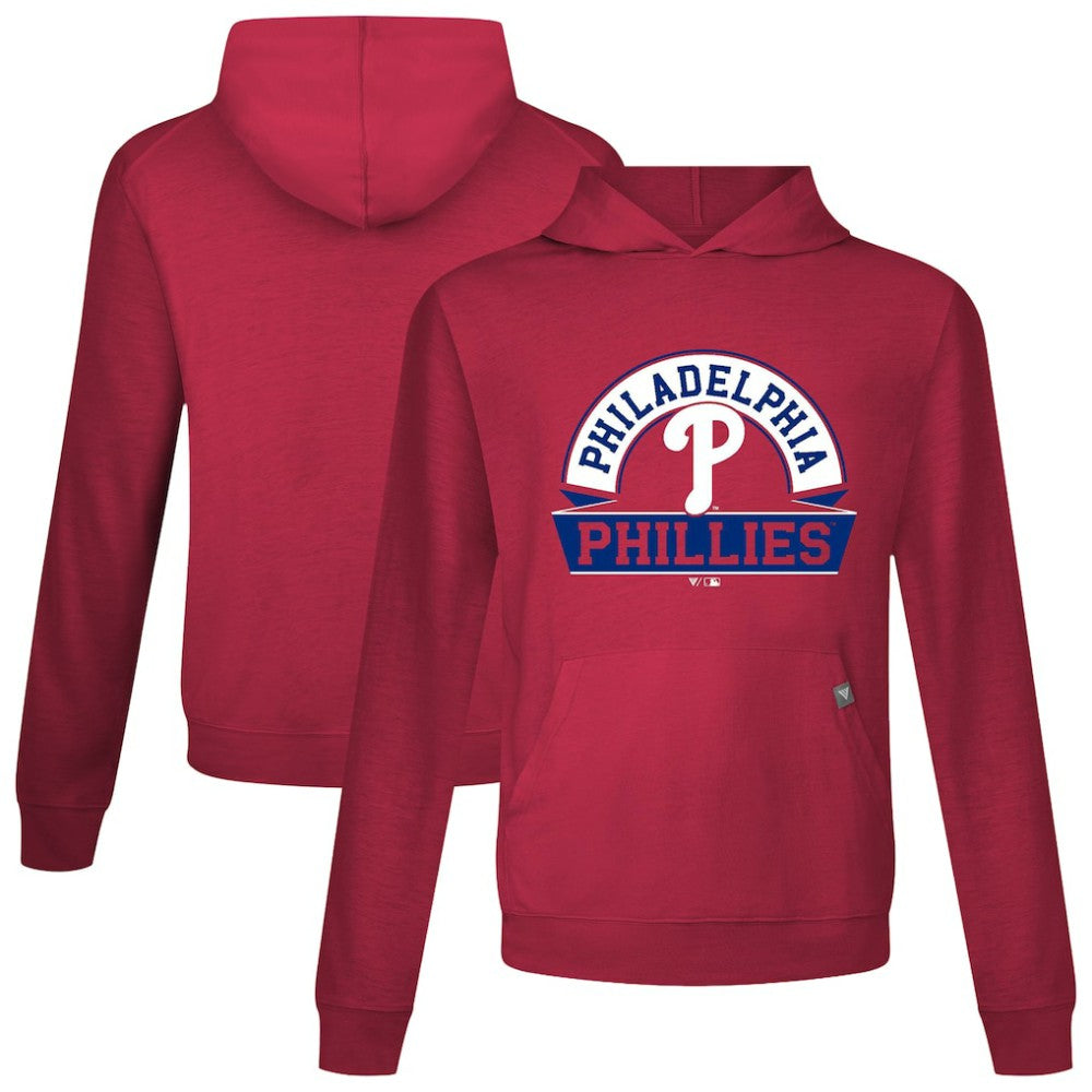 MLB Philadelphia Phillies Levelwear Relay Banner Arch Pullover Hoodie