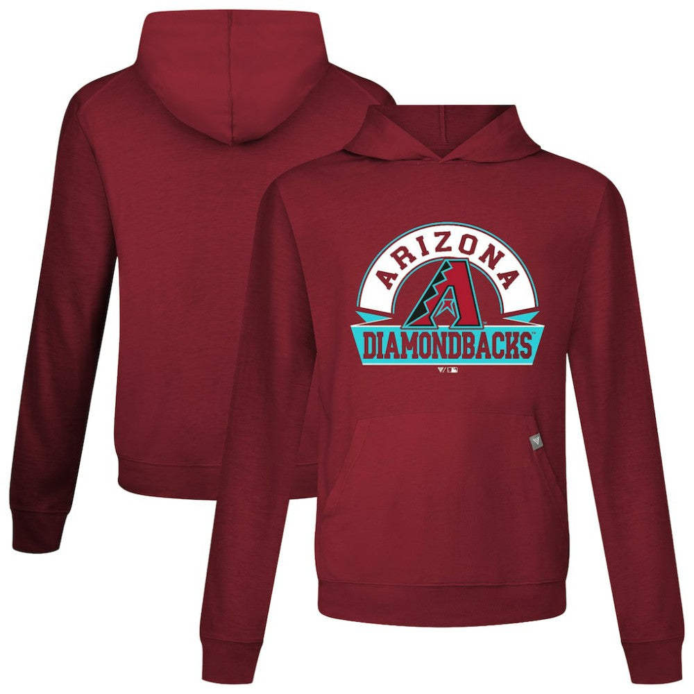 MLB Arizona Diamondbacks Levelwear Relay Banner Arch Pullover Hoodie