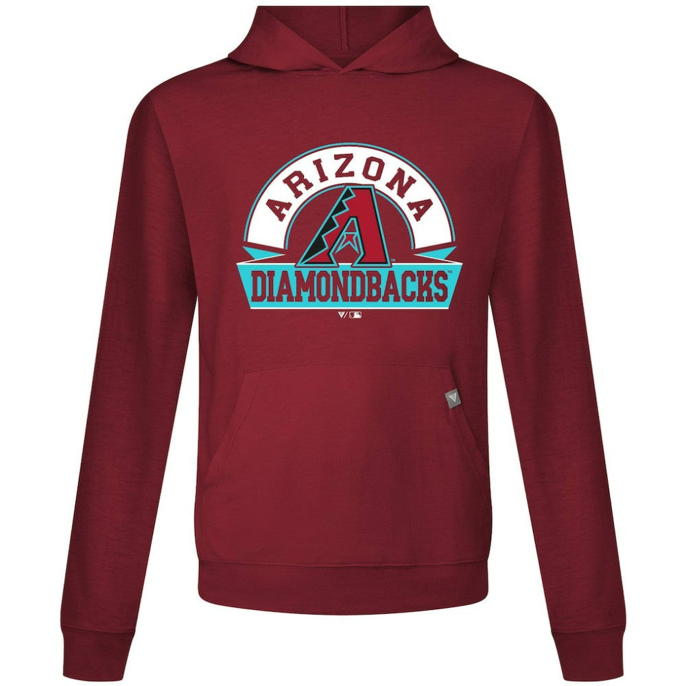 MLB Arizona Diamondbacks Levelwear Relay Banner Arch Pullover Hoodie