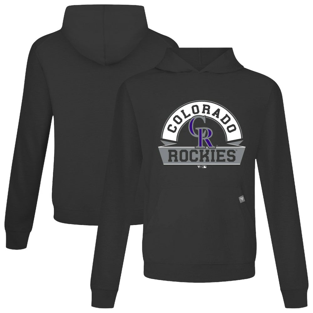 MLB Colorado Rockies Levelwear Relay Banner Arch Pullover Hoodie