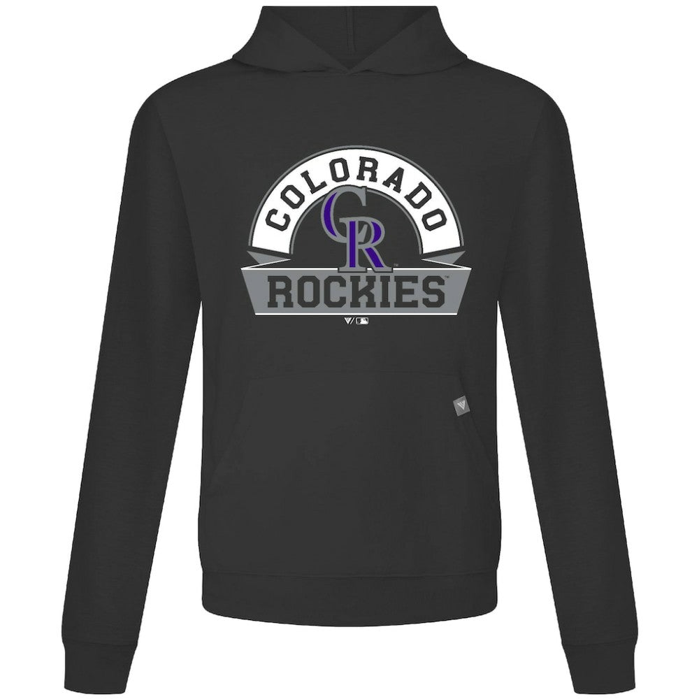 MLB Colorado Rockies Levelwear Relay Banner Arch Pullover Hoodie
