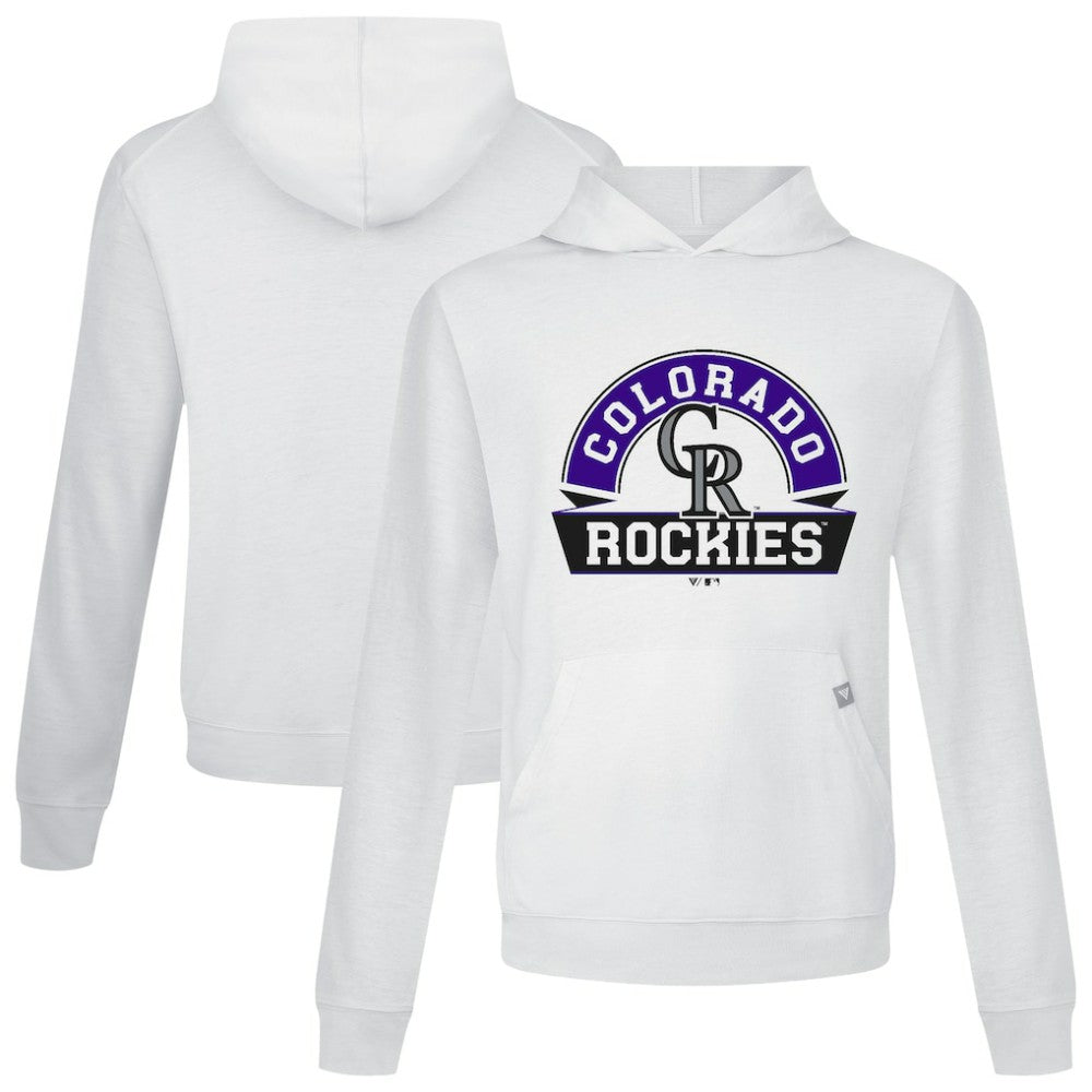 MLB Colorado Rockies Levelwear Relay Banner Arch Pullover Hoodie