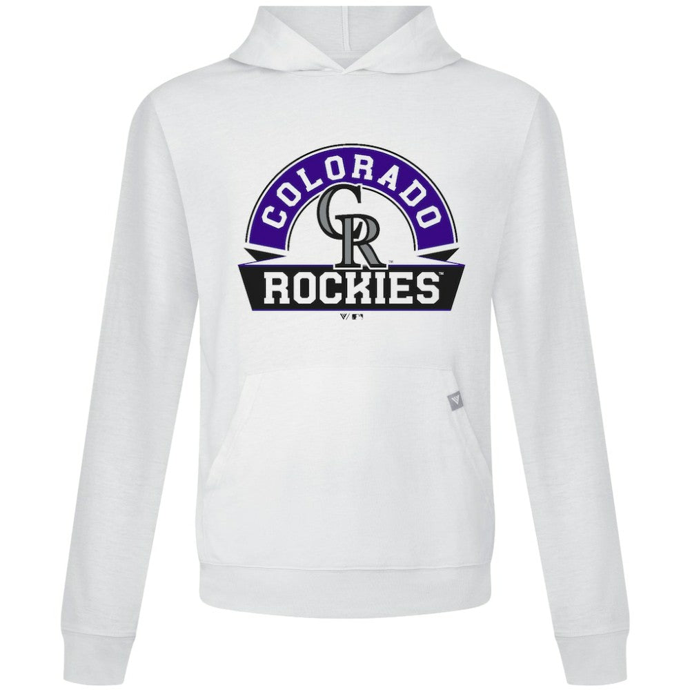 MLB Colorado Rockies Levelwear Relay Banner Arch Pullover Hoodie
