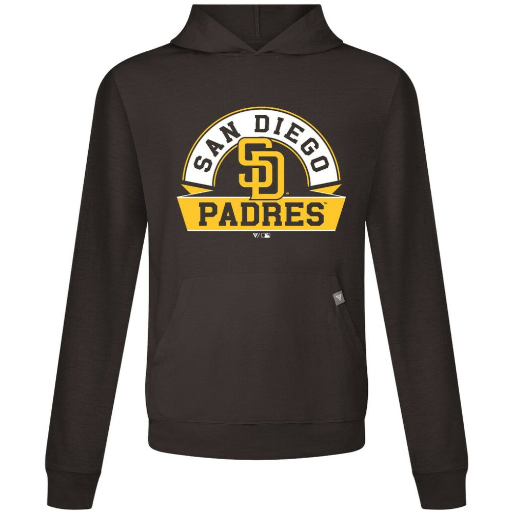 MLB San Diego Padres Levelwear Relay Banner Arch Pullover Hoodie