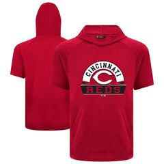 MLB Cincinnati Reds Levelwear Phase Banner Arch Hoodie T-Shirt
