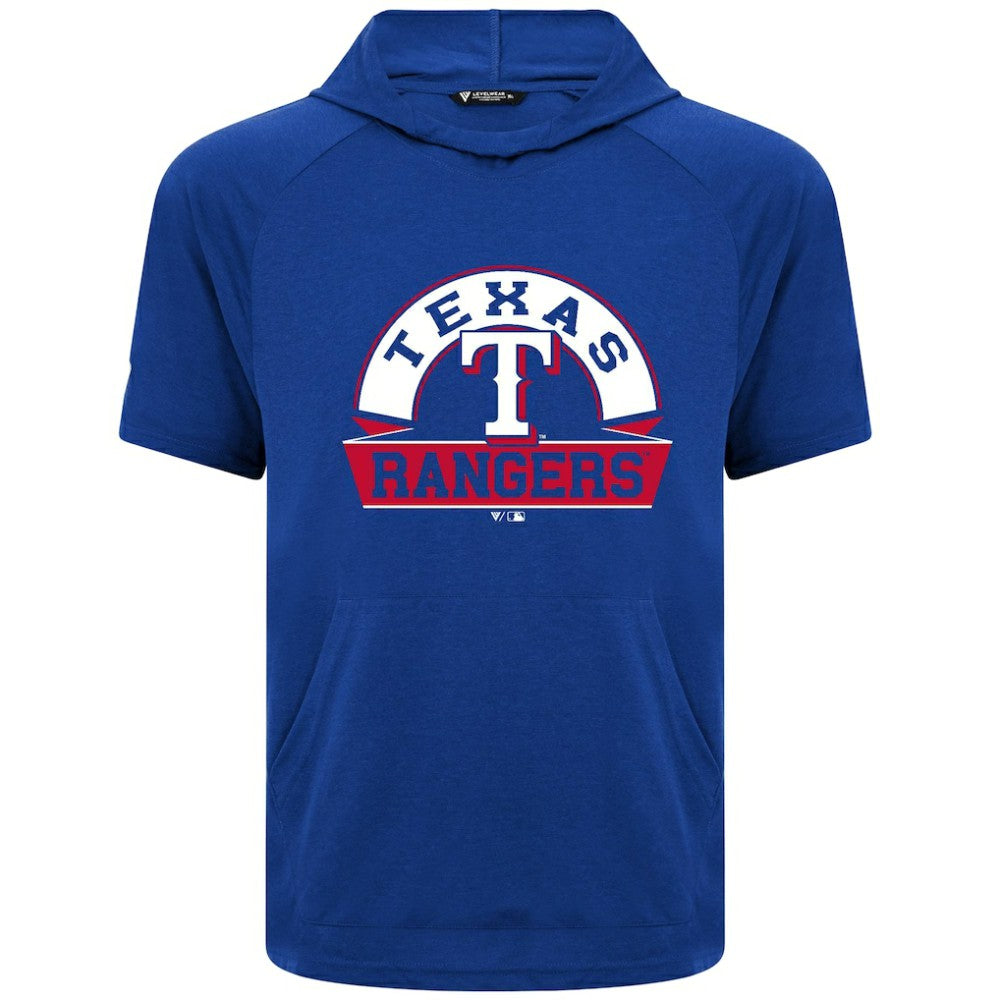 MLB Texas Rangers Levelwear Phase Banner Arch Hoodie T-Shirt