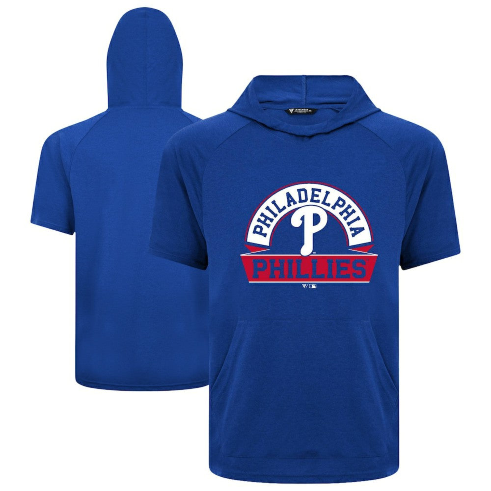 MLB Philadelphia Phillies Levelwear Phase Banner Arch Hoodie T-Shirt