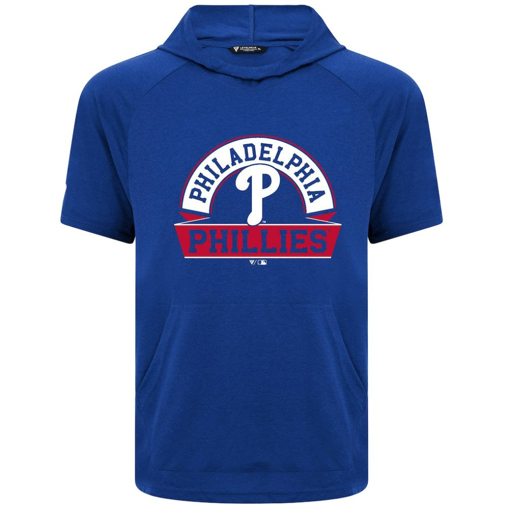 MLB Philadelphia Phillies Levelwear Phase Banner Arch Hoodie T-Shirt