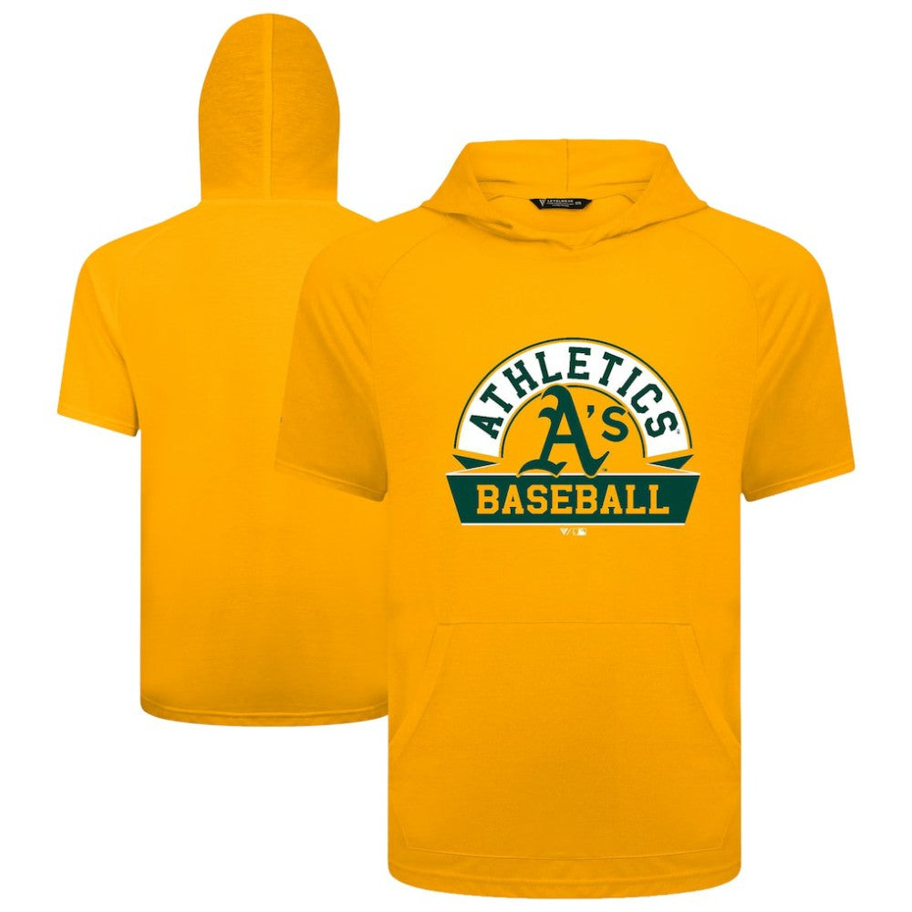 MLB Athletics Levelwear Phase Banner Arch Hoodie T-Shirt