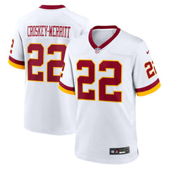 Jacory Croskey-Merritt  Game Super Bowl Era Jersey - Washington Commanders