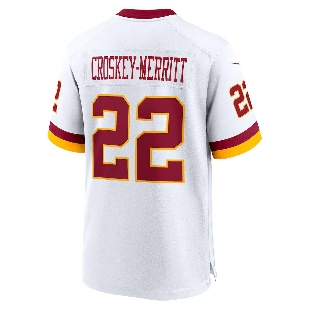 Jacory Croskey-Merritt  Game Super Bowl Era Jersey - Washington Commanders