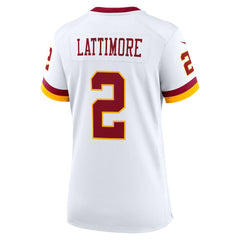 Marshon Lattimore  Women's Game Super Bowl Era Jersey - Washington Commanders