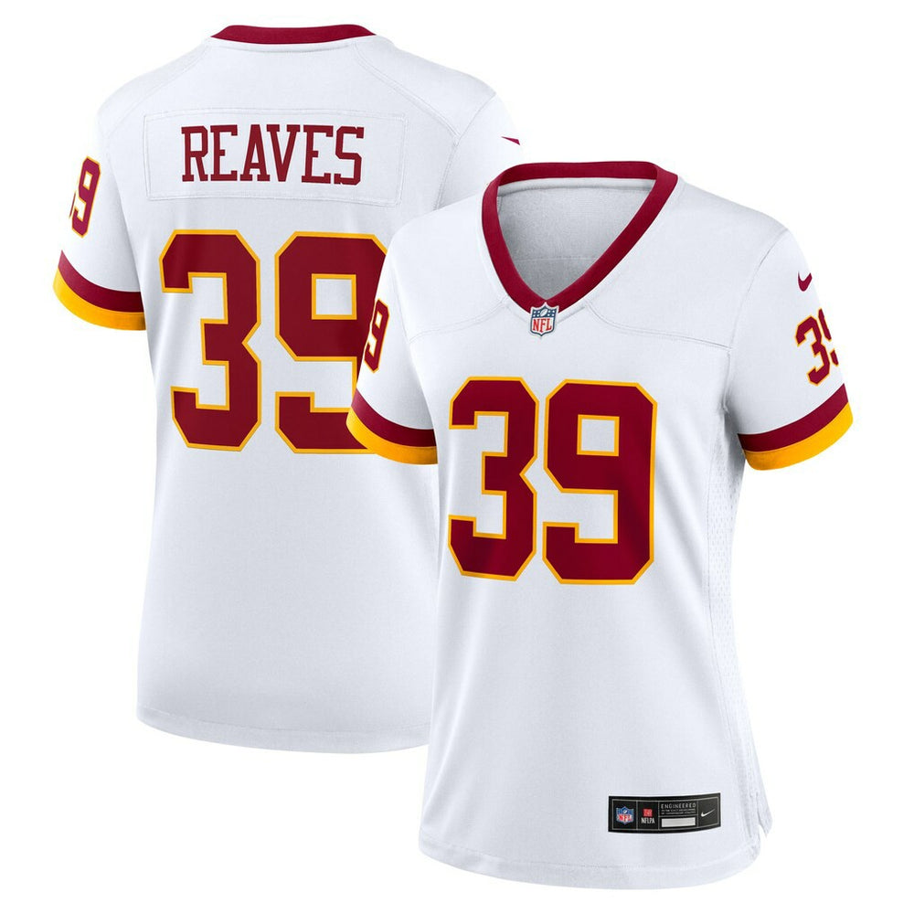 Jeremy Reaves  Women's Game Super Bowl Era Jersey - Washington Commanders