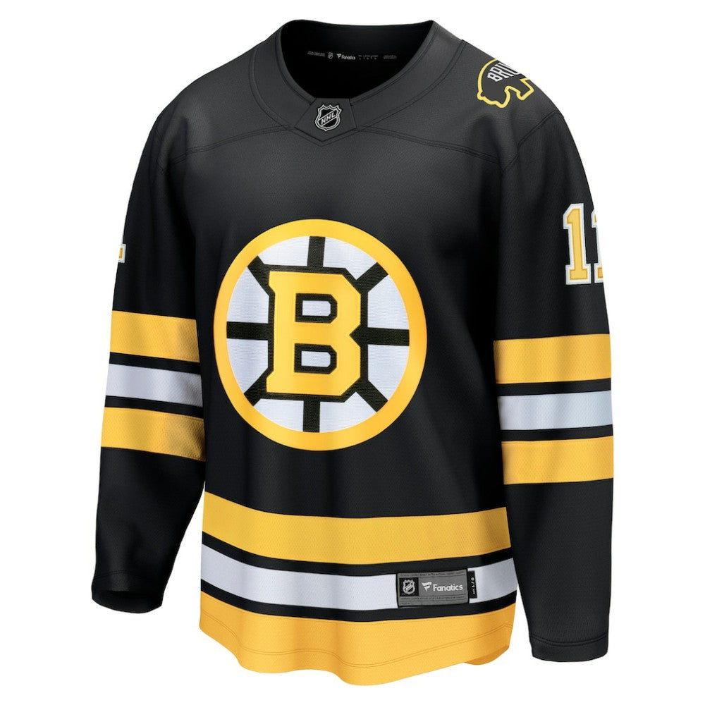 NHL Black Casey Mittelstadt Boston Bruins Fanatics Home Breakaway Player Jersey